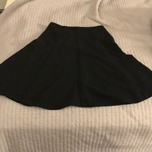 CeCe size 4 black high waisted, flared skit